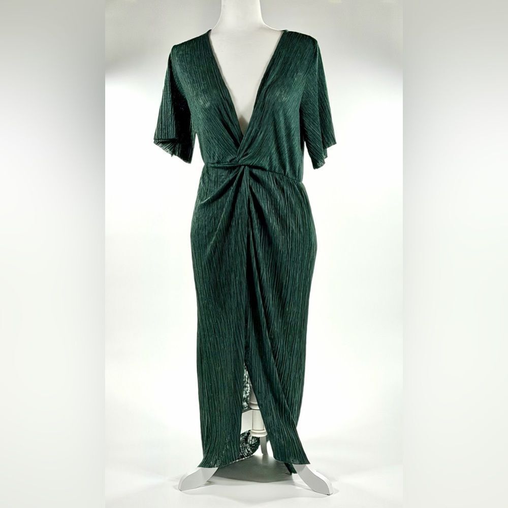 All In Favor Green Maxi Dress – Size XS